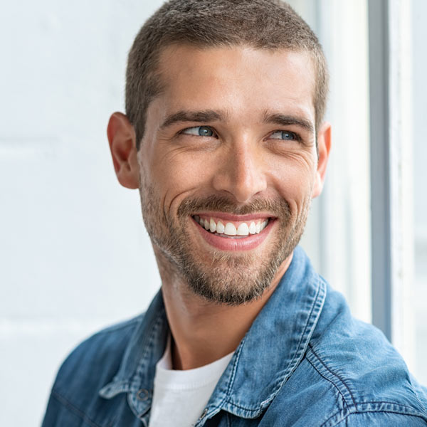 smiling young man